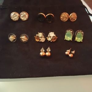 Lot of vintage stud earrings